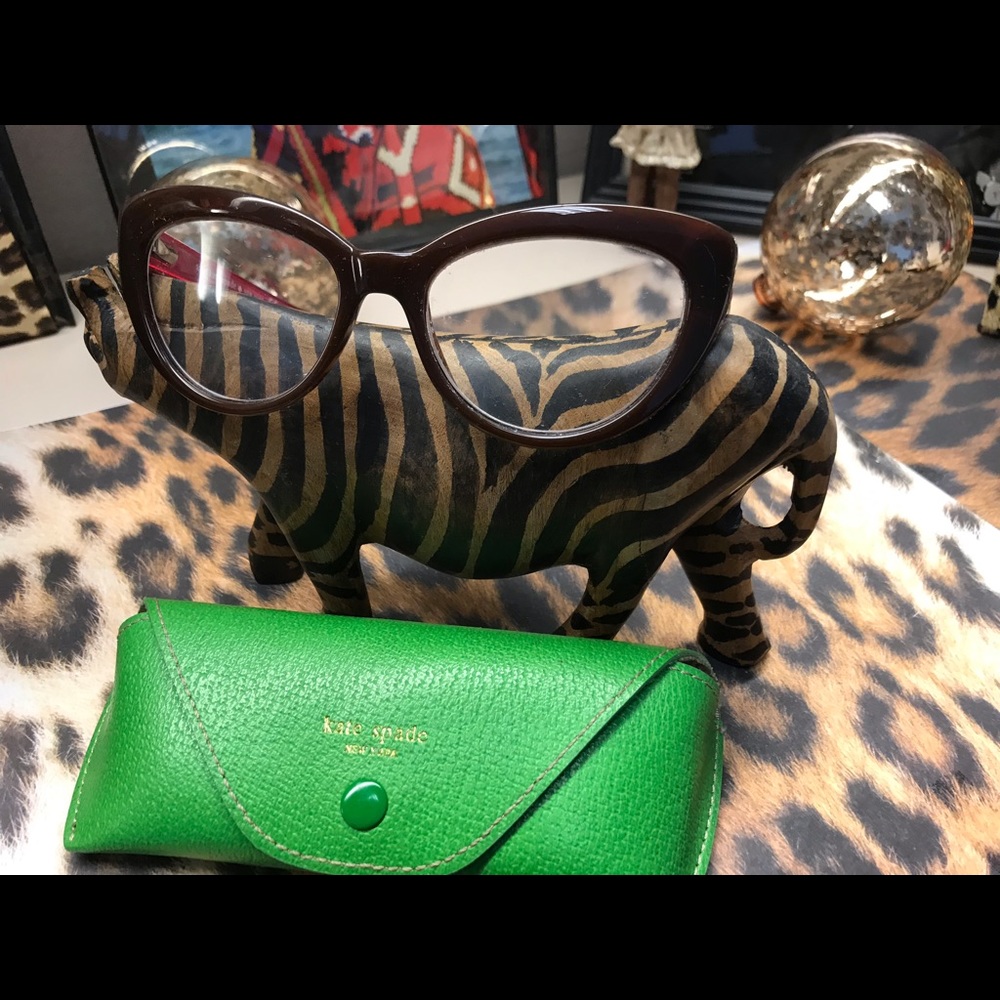 Kate Spade Reading Glasses 1.5 Kalena (Wine Color)